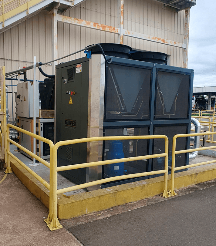 Chillers – Unidades de Água Gelada (UAG) Körper