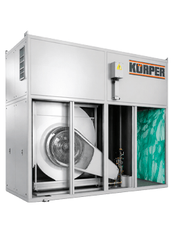 CAIXA DE VENTILAÇÃO CENTRÍFUGA (CVC) OU AXIAL (CVA)